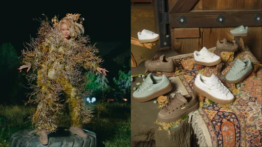 FENTYxPUMA回归端大地色松糕鞋 蕾哈娜扮「树人」亲自带货