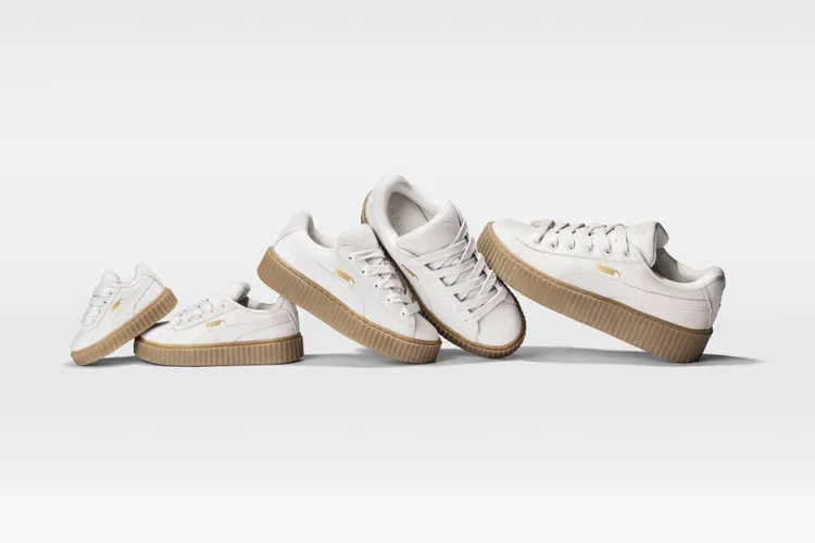 FENTY x PUMA CREEPER PHATTY Earth Tone成人款4780元、孩童款2680元。品牌提供