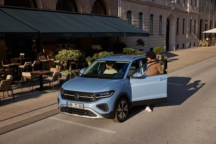 Volkswagen T-Cross限時限量上市優惠價88.8萬元起（限5月31日前領牌）。原廠照片