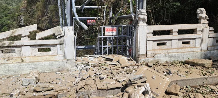 太魯閣國家公園驚傳有人失聯，甚至遭到落石砸傷、OHCA（到院前心肺功能停止）。讀者提供