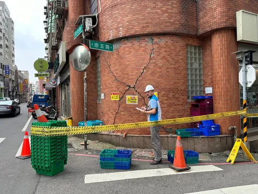7.2強震憾全台！桃園市全面巡檢　籲民眾注意建築物安全