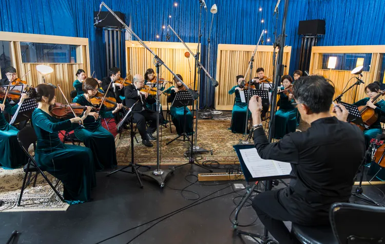 長榮航空降落音樂，邀請長榮交響樂團擔綱演出。長榮航空提供