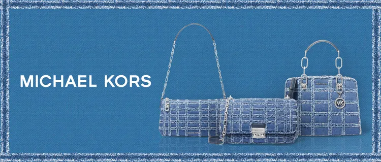 Michael Kors將Tribeca、Empire及Cynthia等包款披上牛仔新衣。品牌提供