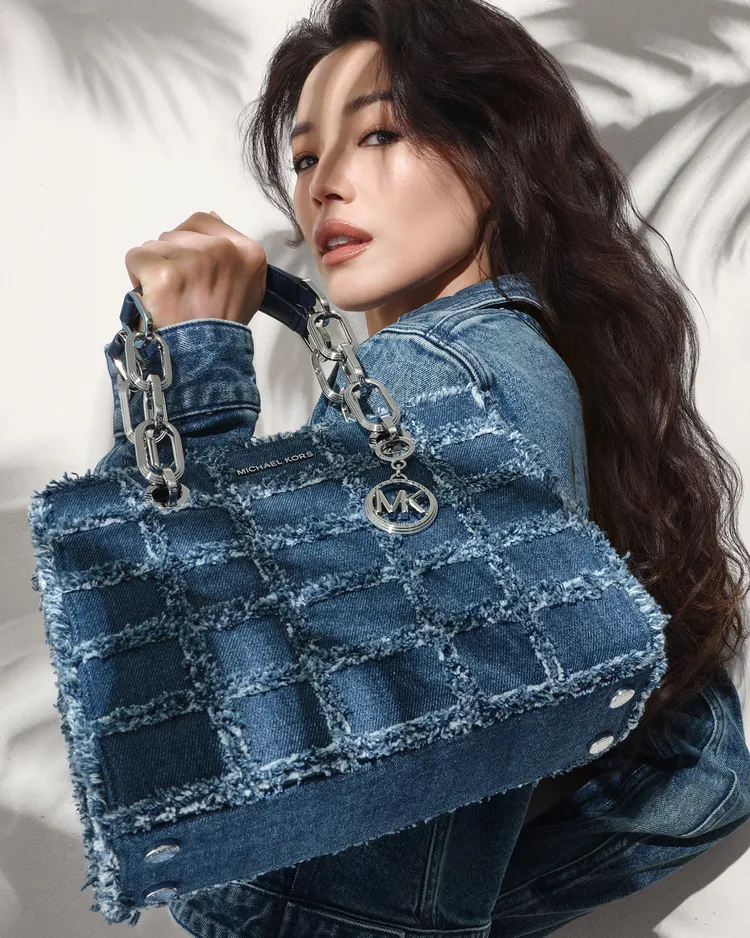 舒淇替全新登場的丹寧系列拍攝形象照。品牌提供