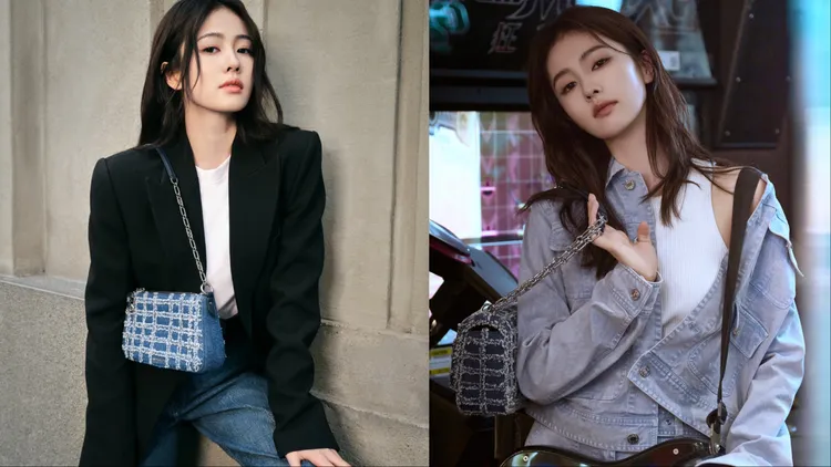 白鹿演繹MICHAEL KORS全新丹寧系列。品牌提供