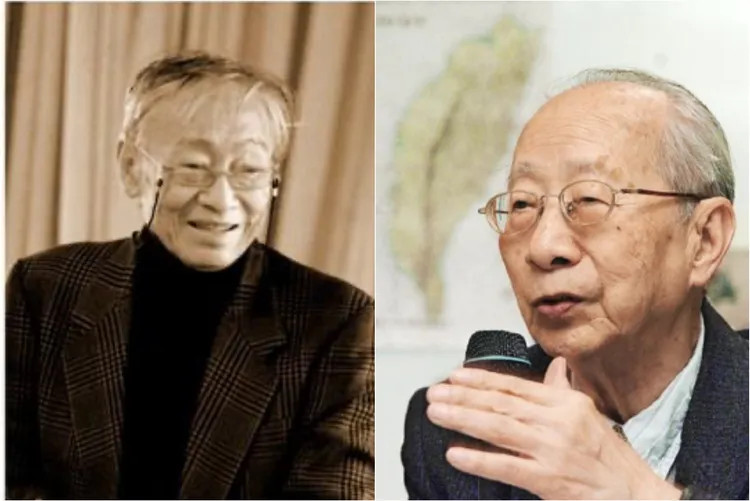 曹永坤（左圖）、曹永和。翻攝《音樂界的騎士: 曹永坤紀念文集》封面、維基