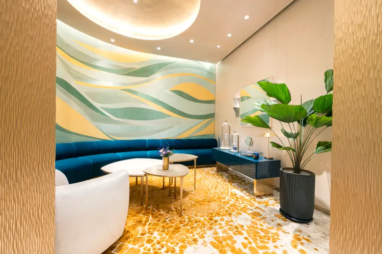 伯爵台北101形象概念精品店。品牌提供