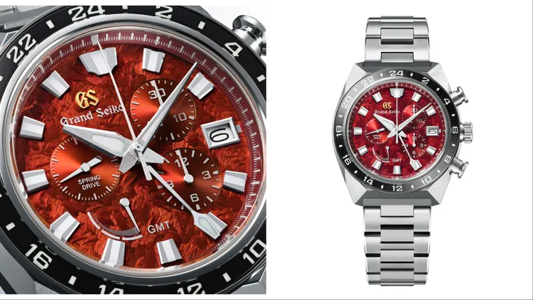 Caliber 9R Spring Drive 20週年限量版腕錶，1萬4000歐元（約新台幣48萬3000元）。品牌提供