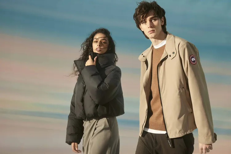 Canada Goose春季追求極簡線條。品牌提供