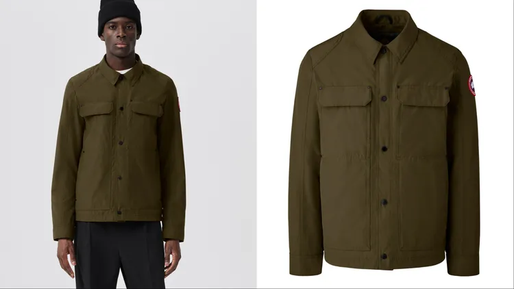 Burnaby Chore襯衫式夾克（軍綠色）2萬4100元。品牌提供