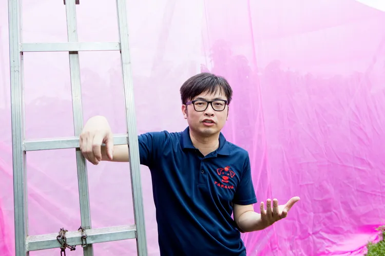 芳境果菜合作社理事長許肇倫。許肇倫提供