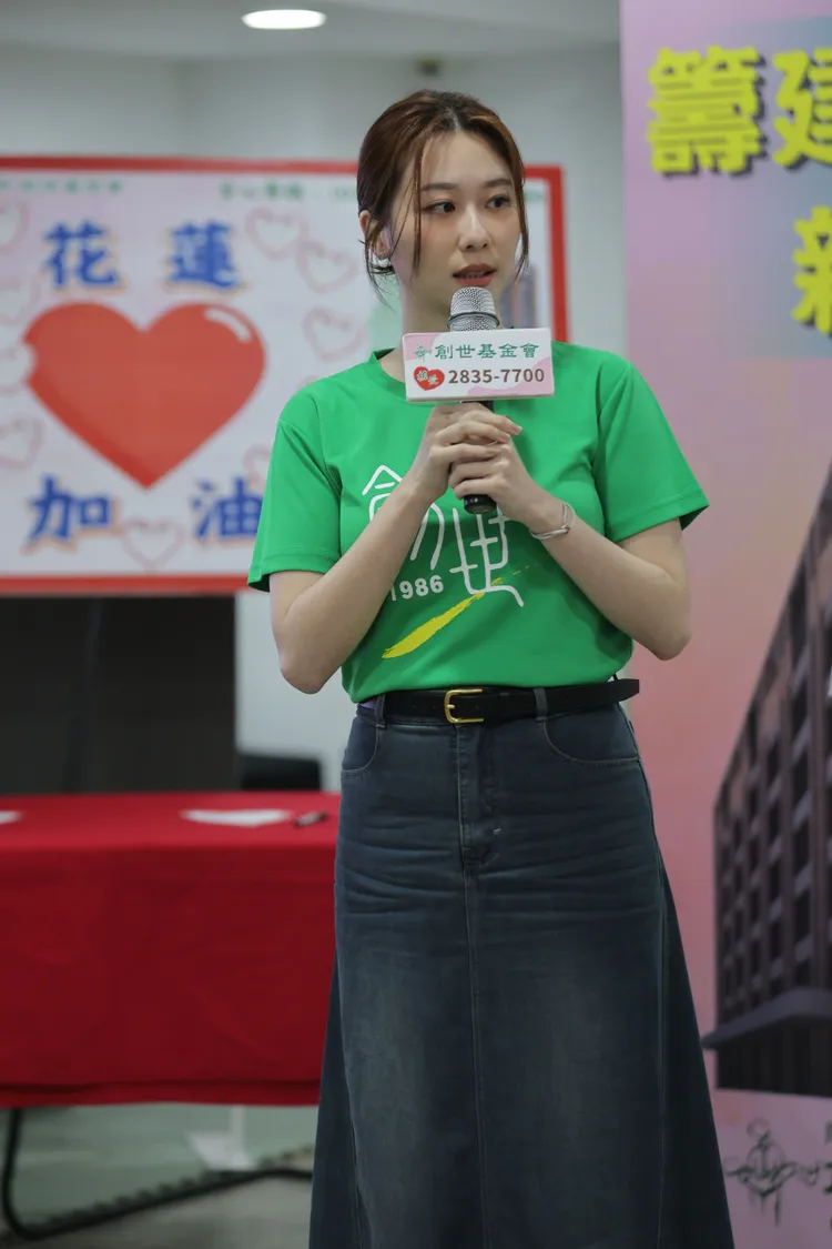 張景嵐是花蓮女兒。創世基金會提供