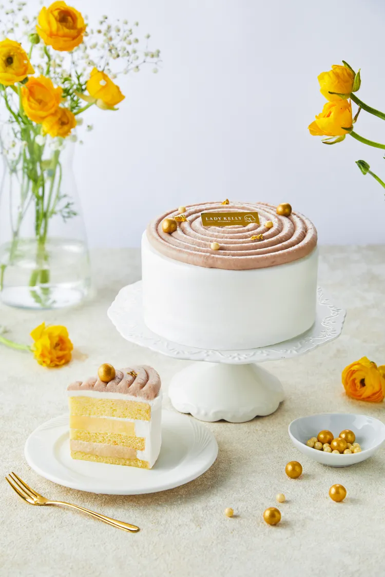 （B3）LADY KELLY芋頭布丁鮮奶油蛋糕，原價1580元，4/27(六)前預購價1499元 