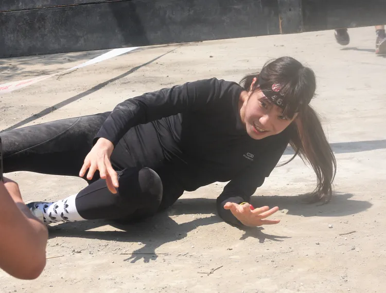 女星梁舒涵第5度參賽。  大會提供