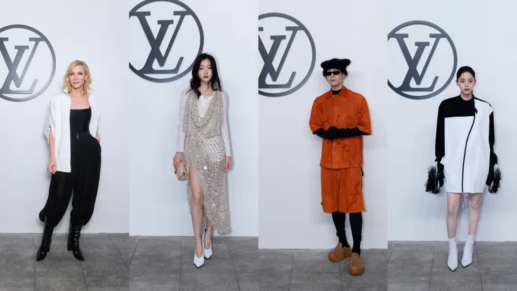 凱特布蘭琪（左起）、周冬雨、王嘉爾和歐陽娜娜。品牌提供