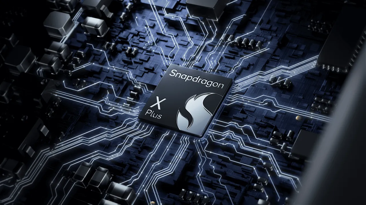 Snapdragon X Plus平台。高通提供。