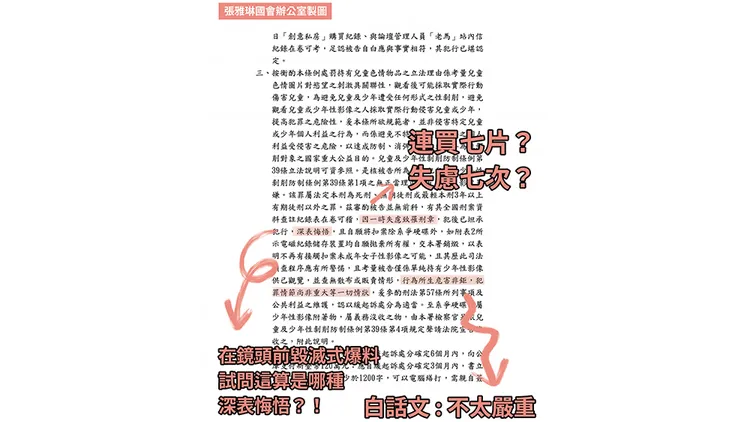 翻攝自張雅琳臉書