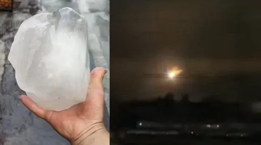 比拳頭大「殺人冰雹」加「火龍捲」釀5死33傷 中國冰火夾擊影片曝光