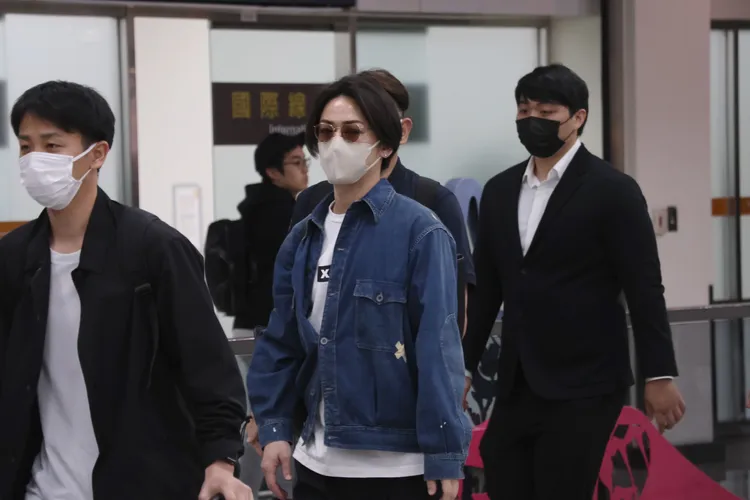 龜梨和也睽違14年公開來台宣傳。攝影中心攝