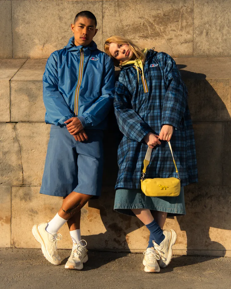 聯名防水外套主打無性別穿搭。品牌提供
