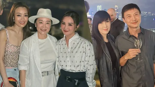 周慧敏合体倪震破婚变流言 林青霞吴慷仁同场high玩