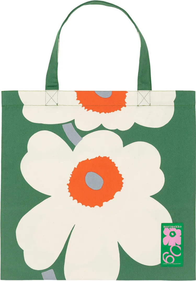 Marimekko UNIKKO 60周年紀念托特包，1890元。品牌提供