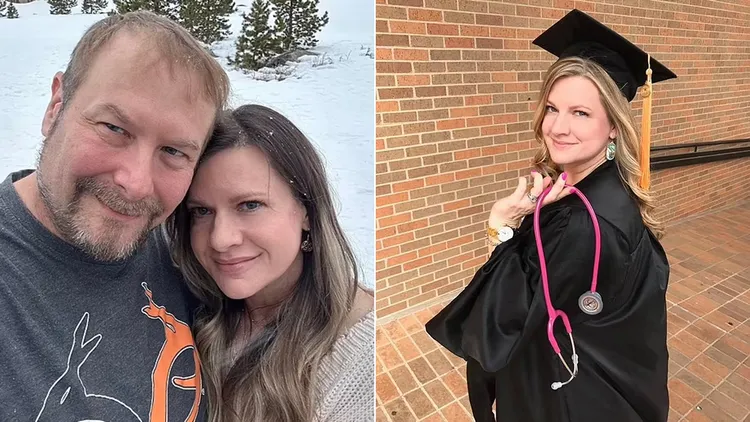 威廉與妻子喬莉。翻攝自臉書