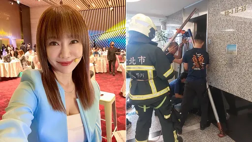 飛碟電台大樓「電梯大怒神」 蕭彤雯:7人急墜懸空1人摔斷腿