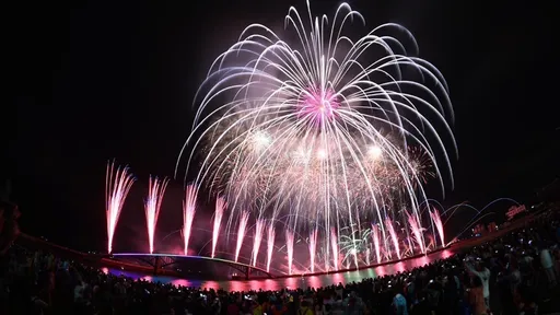 澎湖國際海上花火節試放 60色煙火彈驚艷3700名遊客