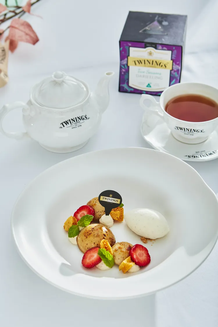 大吉嶺風味焦糖奶酪。業者提供