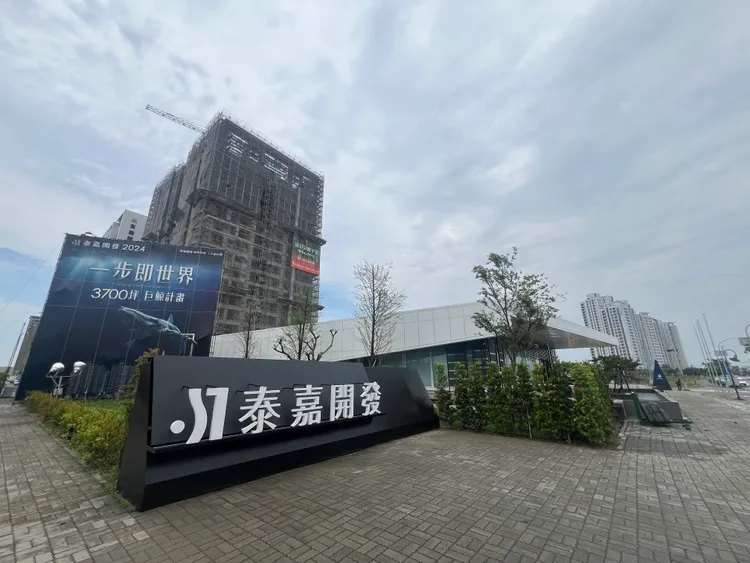 泰嘉開發過去在九份子大量推案，如今將戰場延伸到台南產業園區，並在區段推出首場大樓「世界之心」。葉家銘攝