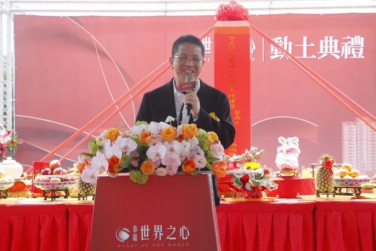 泰嘉「世界之心」具備台江公園首排且休閒設施多元，建案坪數屬好入手預售屋，因此吸引不少VIP客洽詢。葉家銘攝