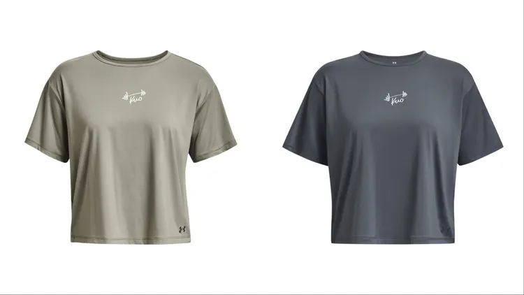 UA X TANA Motion短T-Shirt，各1680元。品牌提供