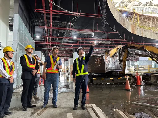 高雄車站力拼明年10月完工 台鐵看好未來前景「有很大的外溢效應」