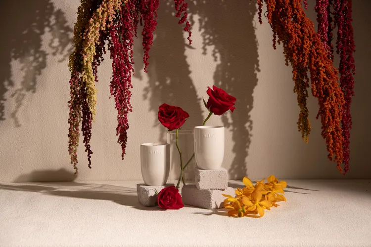 SLLIG居家職人陶瓷香氛大豆蠟燭，各140g／1980元。品牌提供