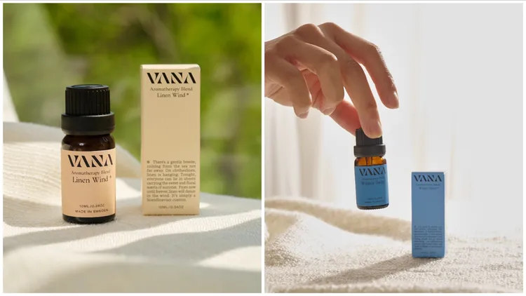 VANA故事系列香氛精油，各10ml／880元。品牌提供
