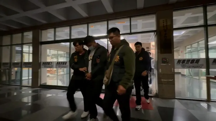 羅嫌主嫌等人被依組織犯罪等罪嫌移送法辦。民眾提供