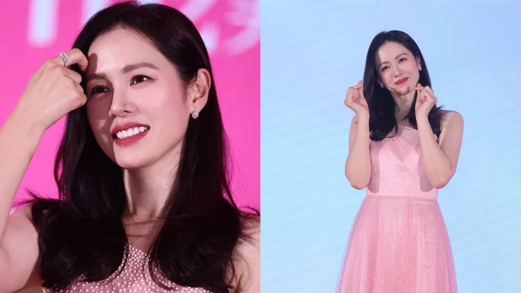 孫藝真今為代言的m2美度，首度降臨寶島。攝影中心攝