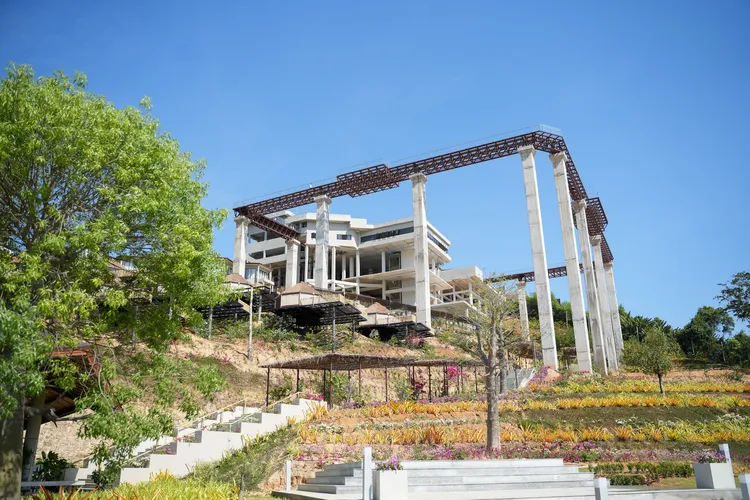 Beyond Skywalk步道海拔高度80公尺。田欣雲攝