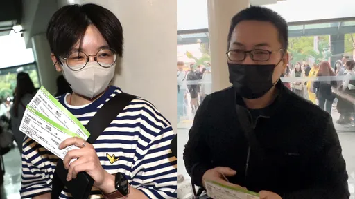 全台最幸運！不畏地震排4天搶IU釋票頭香　大叔粉入手最後門票嗨喊「中樂透」