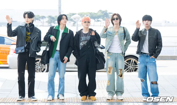 BOYNEXTDOOR不見雲鶴。翻攝OSEN