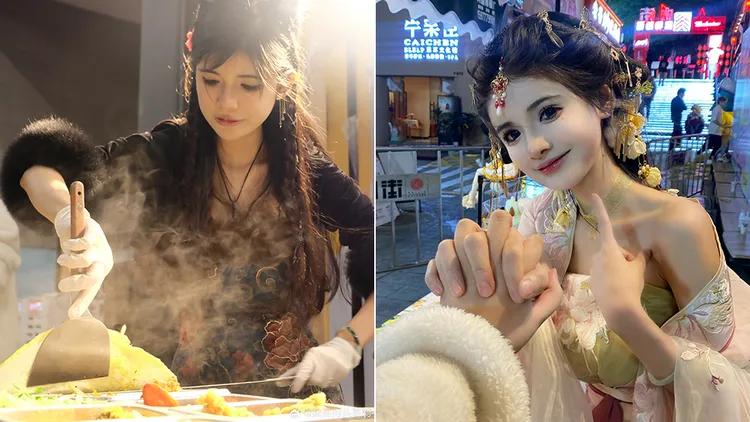 狗頭蘿莉。翻攝自「我是狗頭蘿莉」微博