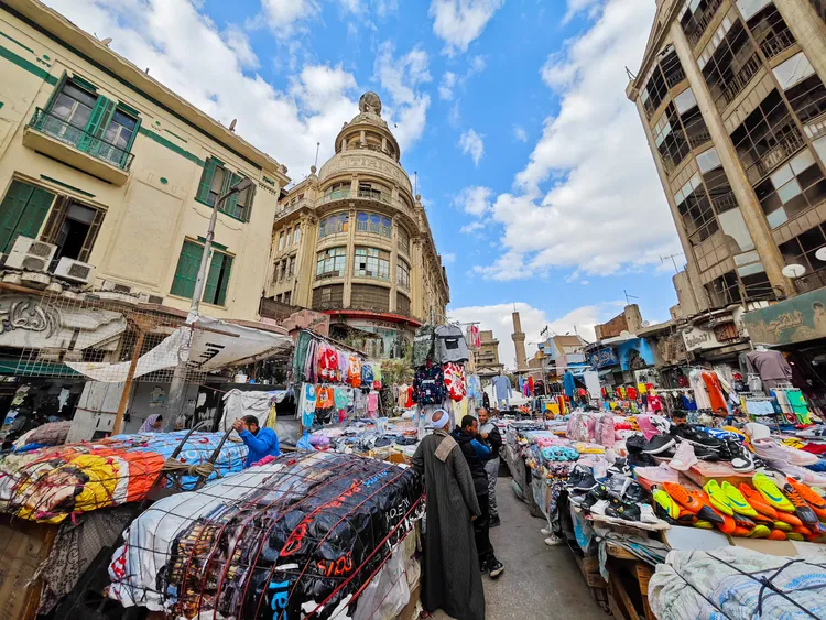 阿塔巴市集的熱鬧程度完全不輸哈利利。田欣雲攝影