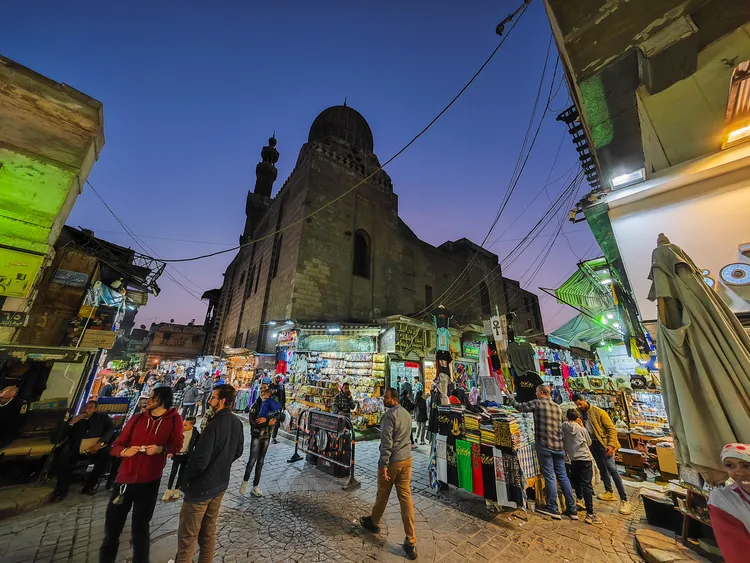 開羅歷史最悠久的露天市集：哈利利市集。田欣雲攝影