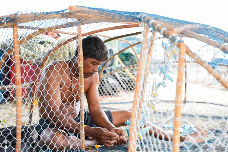 烏拉克拉沃伊人被稱為「海上吉普賽人」，生活在安達曼海海域。田欣雲攝影