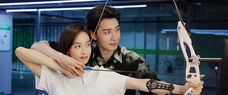 宋茜（左）首搭陳星旭碰出超甜CP感。愛爾達提供