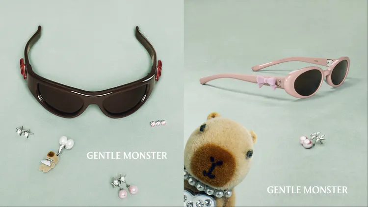 「JENTLE SALON」聯名系列推出8款框型及11款鏡腿配飾。品牌提供