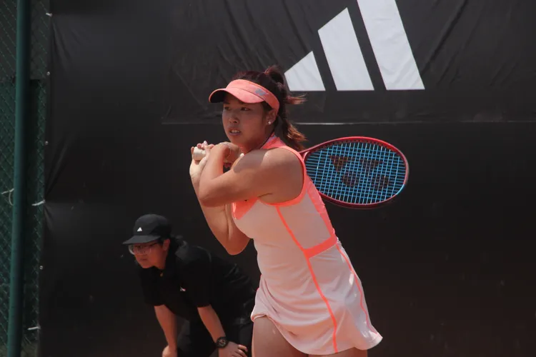 中華隊小將楊亞依。   四維體育推廣教育基金會 提供