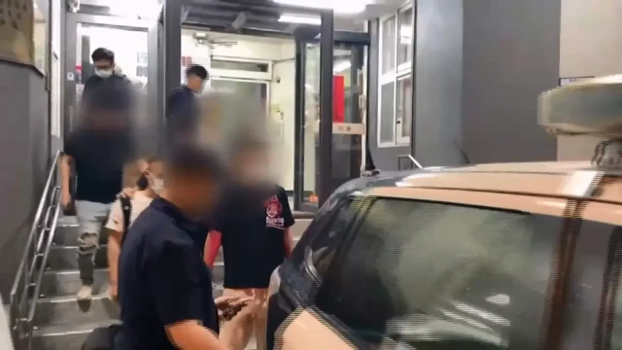 私人聚會因敬酒爆發衝突，5人被警方移送法辦。民眾提供