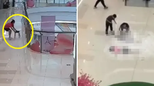 「燒肉粽事件」翻版!失戀紅衣女墜樓壓中路人 這次結果不一樣